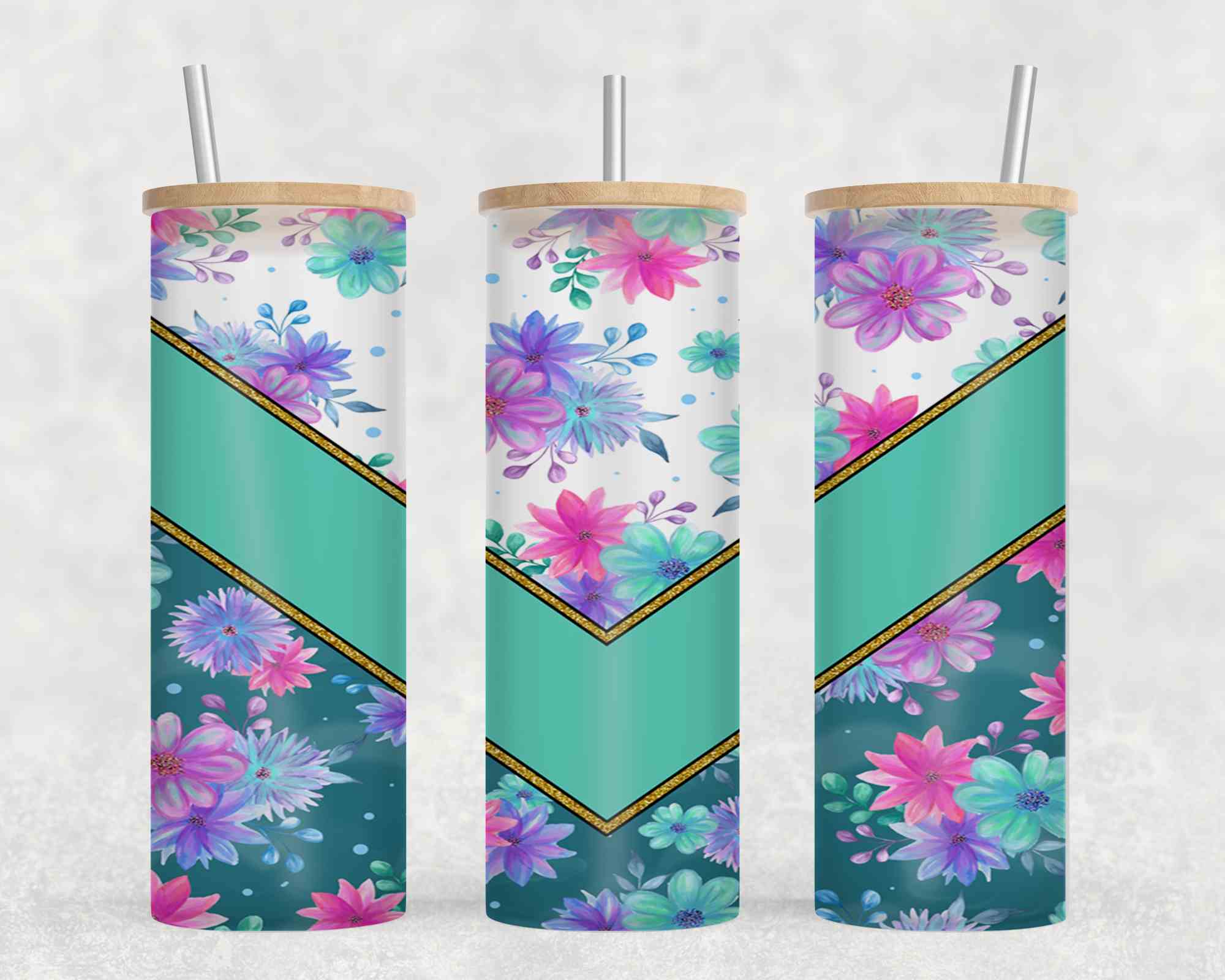 Green Vee Flower-10585